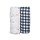 LLJ Cotton Swaddles - Navy Gingham 2pk