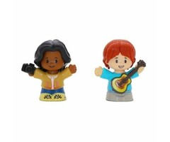 Fisher-Price Little People Figures 2pk Photographer and Guitarist