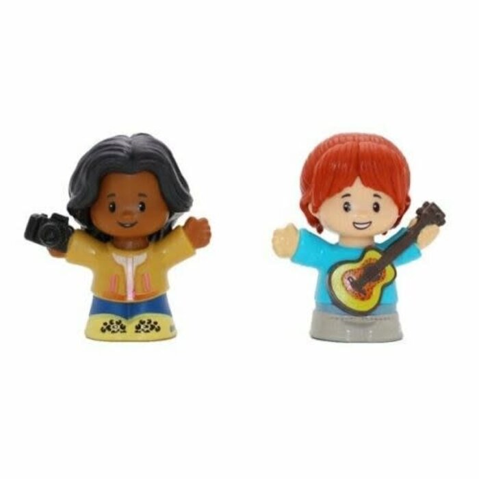 Fisher-Price Little People Figures 2pk Photographer and Guitarist