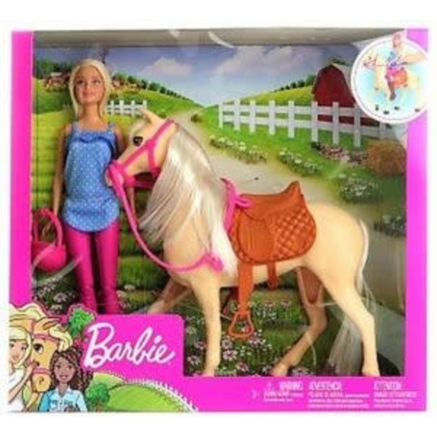 Barbie horse play set hotsell