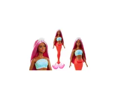 Barbie Mermaid Black Doll with Coral Tail
