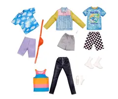 Barbie Ken's Fashion Clothes Assortment (one each, styles vary)