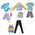 Ken's Fashion Clothes Assortment (one each, styles vary)