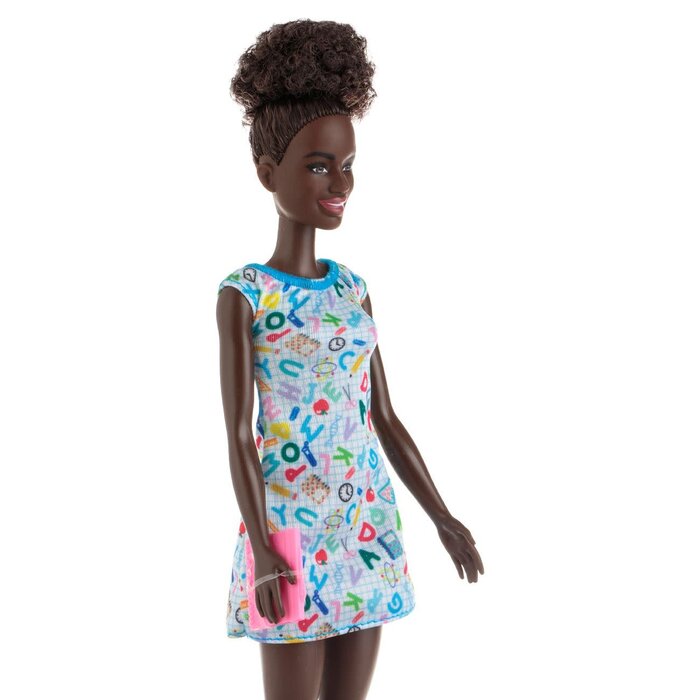 Barbie Careers Teacher Black Doll Natural Hair