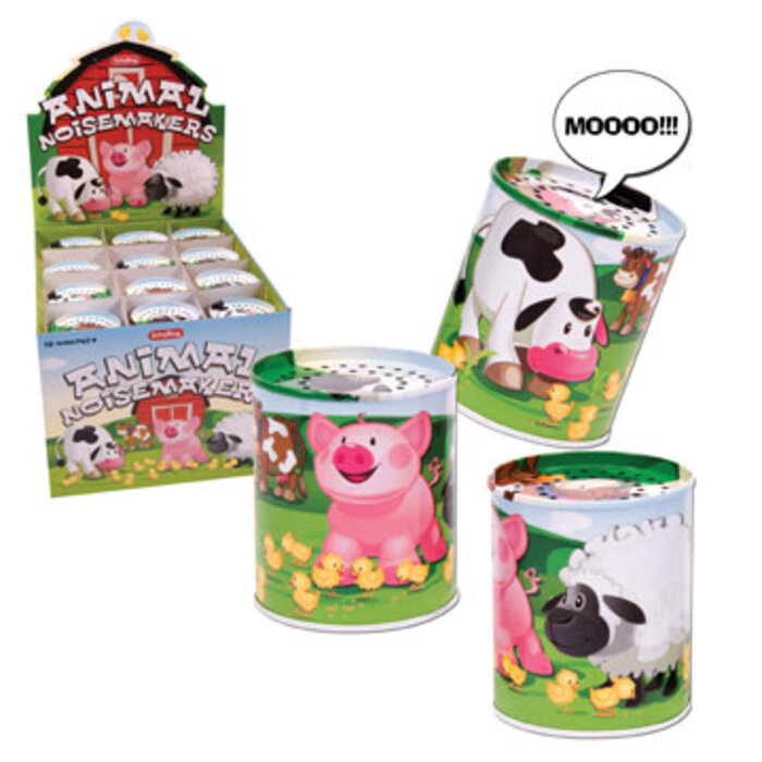 Schylling Tin Animal Noisemaker (one each, selection varies)