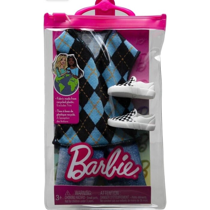 Barbie Ken's Fashion Clothes Assortment (one each, styles vary)