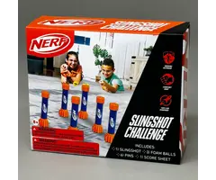 NERF SLINGSHOT CHALLENGE (Nerf) GAME