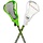 32" YOUTH LACROSSE 2 STICK AND BALL SET - GREEN