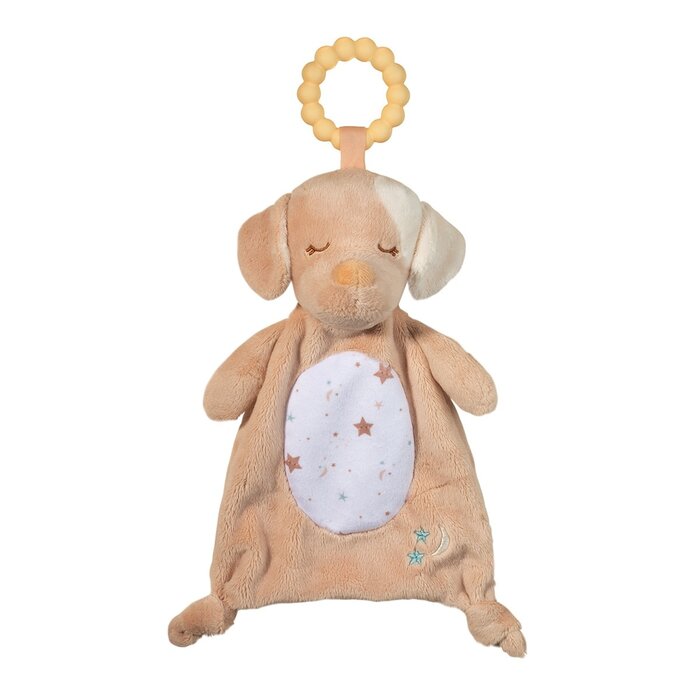 Douglas Cuddle Toys AUGGIE TAN PUPPY TEETHER