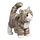 1866 Zipper Gray Tabby 12"