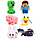 Minecraft Basic Plush Assortment 2024 (character styles vary)