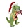 HOLIDAY T-REX W/ SANTA HAT