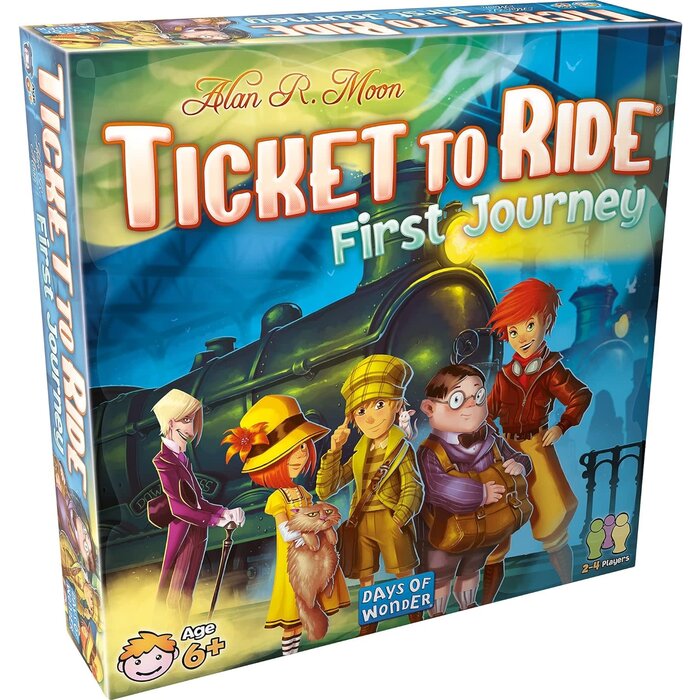 Asmodee Ticket to Ride: First Journey