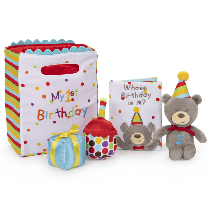 Gund My First Birthday Playset, 8 in