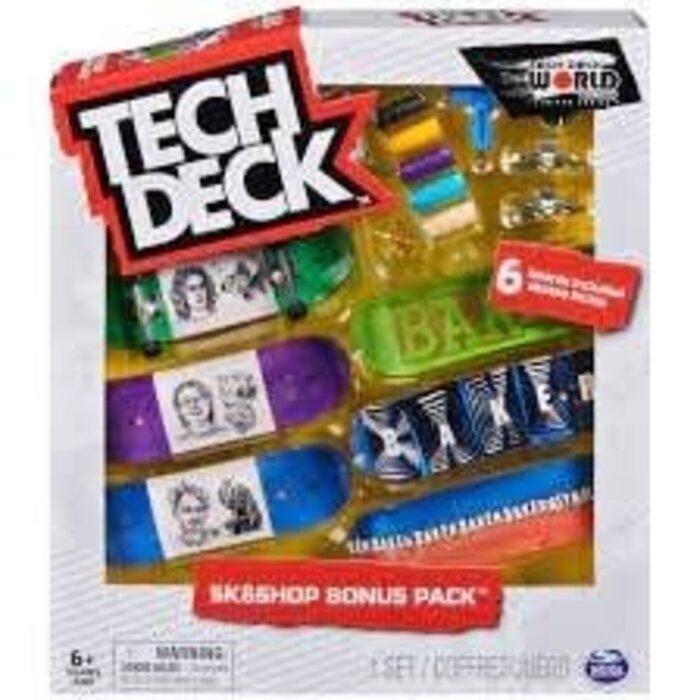 Tech Deck Tech Deck, Sk8shop Fingerboard Bonus Pack