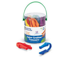 Learning Resources INDIVIDUAL Gator Grabber Tweezers (individual)
