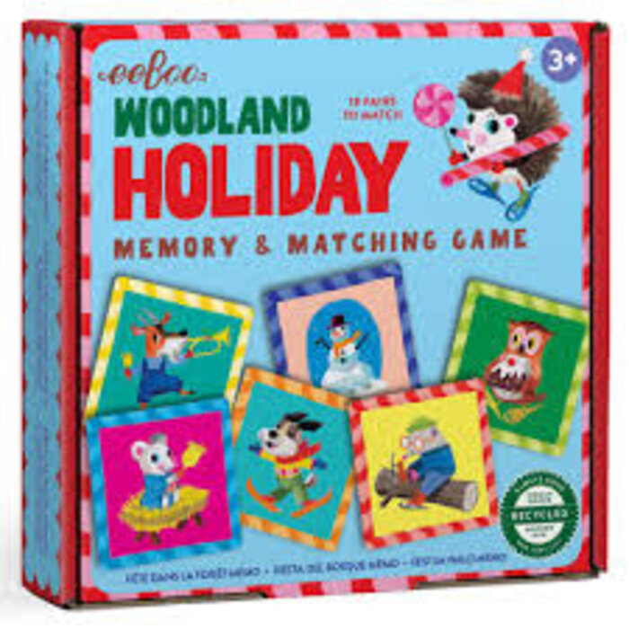 Woodland Holiday Memory & Matching Game