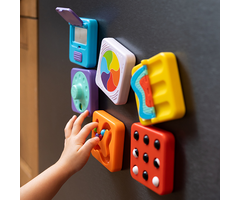 Fat Brain Toy Co PlayTab Sensory Tiles Set 1