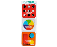 Fat Brain Toy Co PlayTab Sensory Tiles Set 2