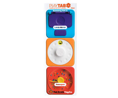 Fat Brain Toy Co PlayTab Sensory Tiles Set 3