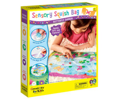 Sensory Squish Bag - Butterfly Garden