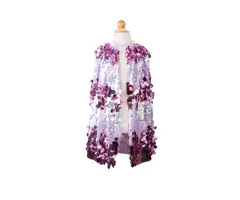Great Pretenders The 5th Avenue Purple Pailette Cape, Size 4-6