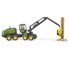 Bruder John Deere Harvester 1270 G w logs