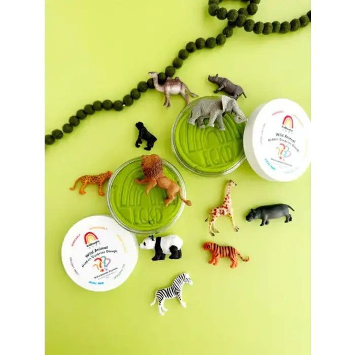 Earth Grown Kid Doughs Wild Animal Hidden Surprise KidDough - 4 oz