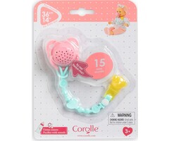 Corolle BB14"/17" Pacifier with Sounds