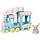 Floating Cloud Rainbow Train