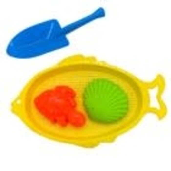 mutual sales Sand Sieve Set (Blue and Yellow)