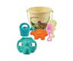 mutual sales 6pc Dino Printed Sand Pail Set-MS