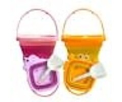 mutual sales Unicorn & Crab Expandable Pail w/Shovel-MS
