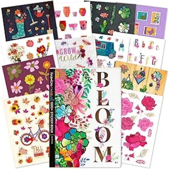 Fashion Angels 1000+ Sticker Book- Bloom & Grow