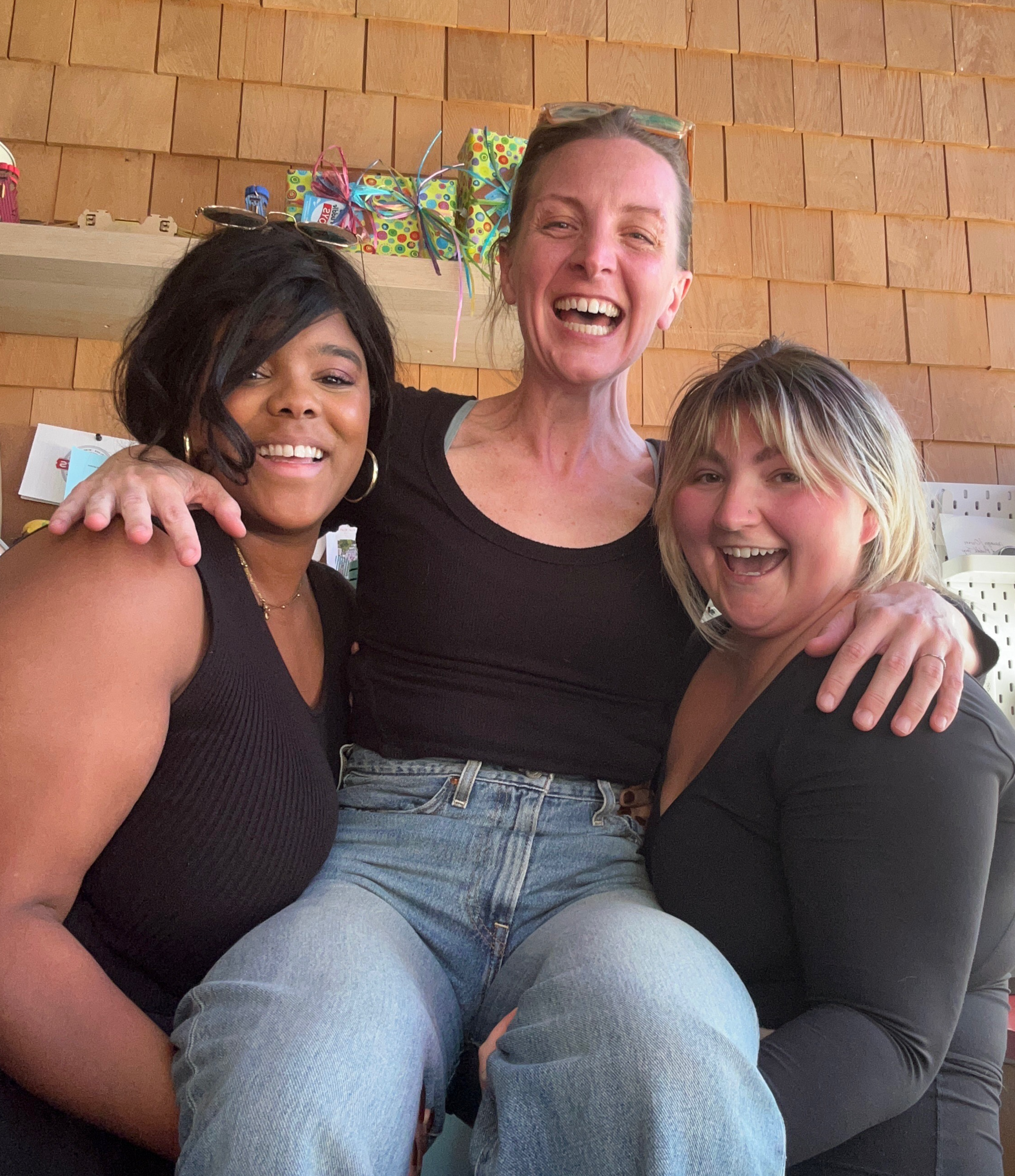 Cassie, Sarah, and Naeemah