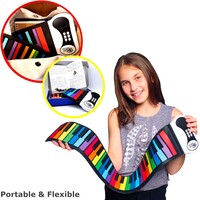 Roll Up Piano Rainbow (ages 6+)