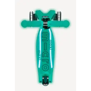 Micro Maxi Glow Plus LED Scooter - Jelly Green