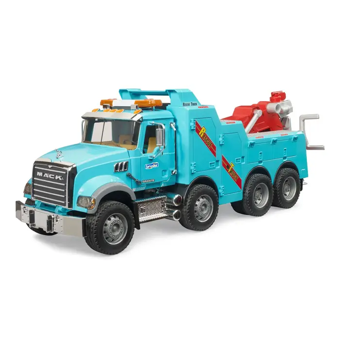 Bruder 02831 *New* Mack Granite Recovery and Towing Truck with L&S Module