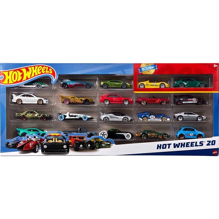Hot Wheels HW 20 Car Gift Pack