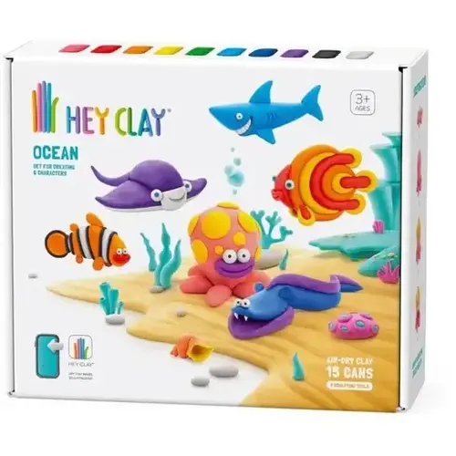 Hey Clay Hey Clay Ocean Creatures - NEW 6+