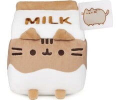 Gund Pusheen GUND Pusheen Chocolate Milk Plush Cat Stuffed Animal Brown/White, 6"