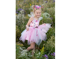 Great Pretenders Woodland Butterfly Dress & Headpiece, Size 5-6