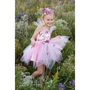 Woodland Butterfly Dress & Headpiece, Size 5-6