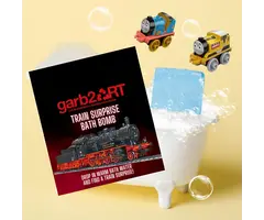 Garb2Art Train Surprise Bath Bomb