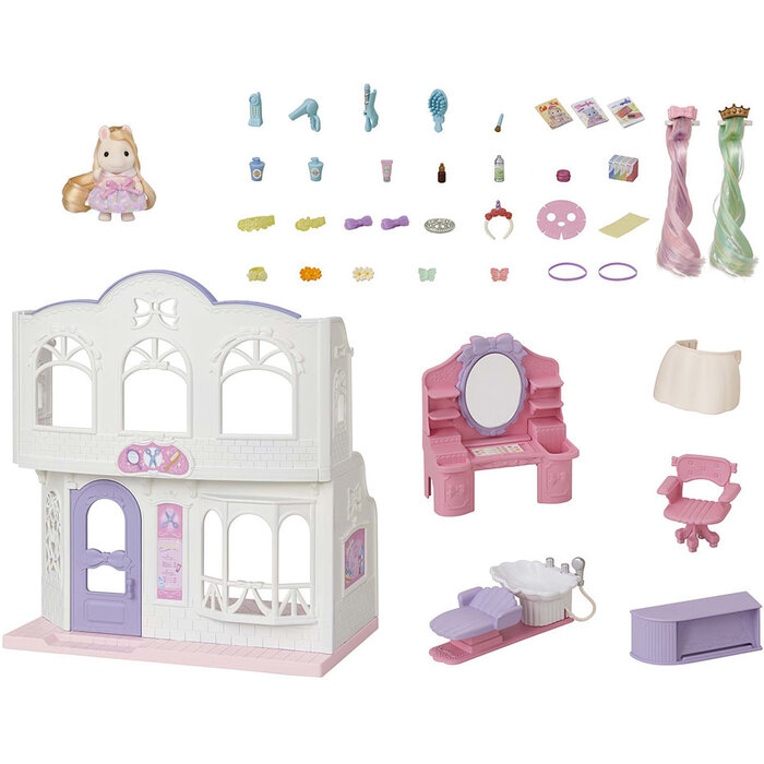 Calico Critters Pony's Stylish Hair Salon
