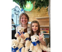 Douglas Make-a-Wish -- Brulee Cream Bear Small