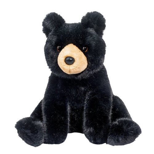 Douglas 4919 Woodsie Black Bear Super Soft