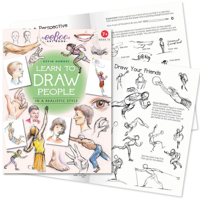 eeBoo Art Book 4 - Learn to Draw People