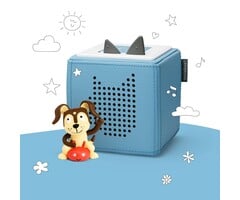 Tonies Light Blue Starter Set with Playtime Songs - ORIGINAL BOX