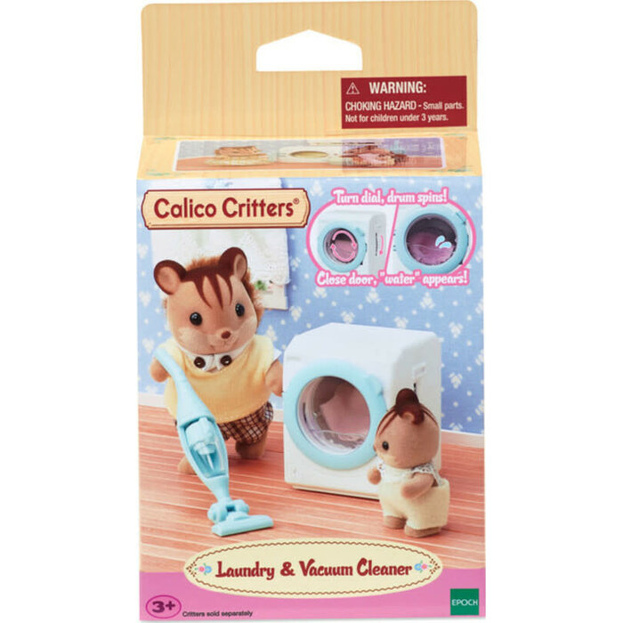 Calico Critter Laundry & Vacuum Cleaner